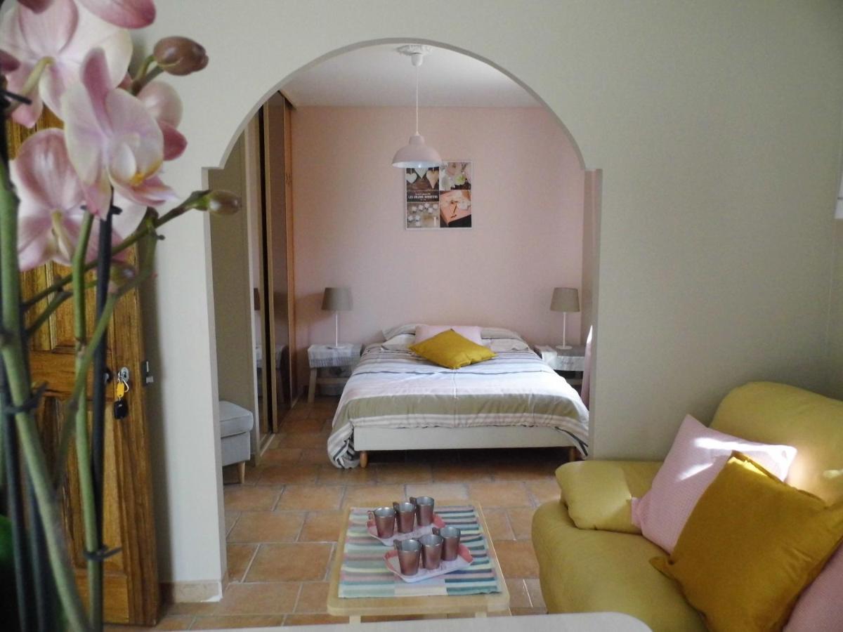 Appartements Dans Villa Privee Avec Piscine, Jardin, Parking Clos, Wifi, Climatisation Meyreuil Exterior photo